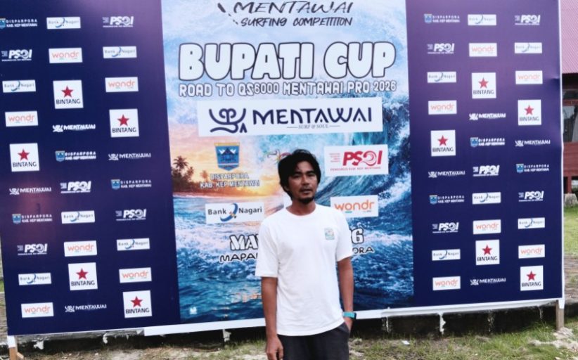 Surfing Bupati Cup, Ketua PSOI Mentawai Siap Antarkan Atlet Menuju Word Surf League