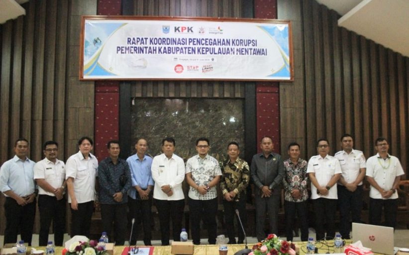 Diikuti Perangkat Daerah, KPK RI Gandeng Inspektorat Mentawai Gelar Pencegahan Korupsi