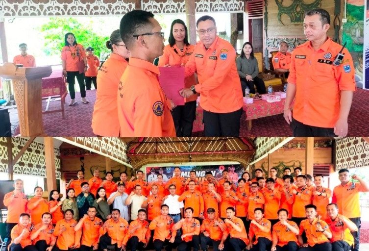 Perkuat Garda Terdepan Penanganan Bencana, Bupati Rinto Kukuhkan TRC Mentawai 