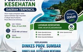 24 Juni 2026 Hadir Pelayanan Kesehatan Spesialistik Daerah Terpencil di RSU Siberut