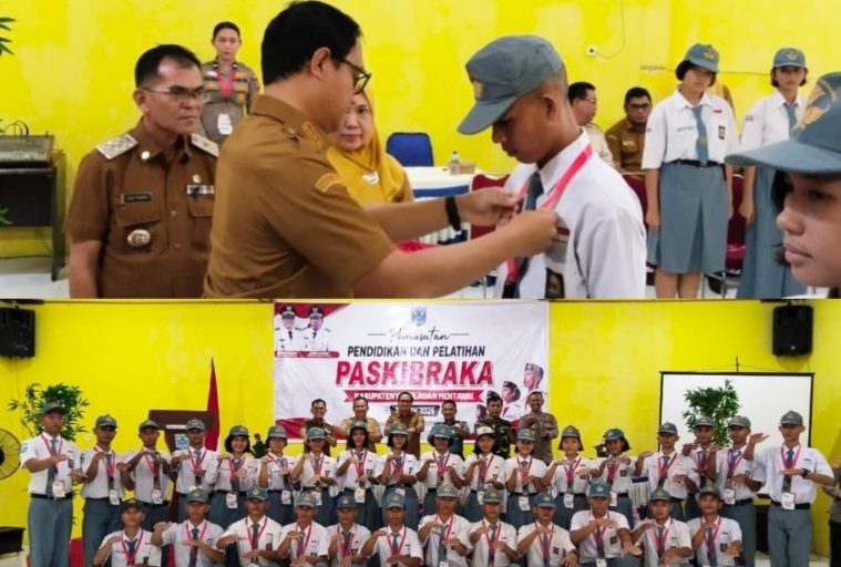 30 Pelajar Ikuti Diklat Calon Paskibraka Tahun 2026, Bupati Rinto : Ini Amanah Sebagai Generasi Emas Bangsa 