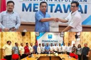 Pemeriksaan PAD, Sekdakab Mentawai Sambut Kedatangan BPK Sumbar 
