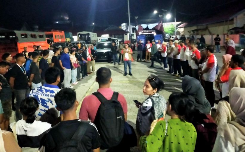 Sekda dan Forkopimda Mentawai Sambut 452 Kontingen di Pelabuhan Tuapeijat