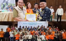 Pelatihan Dasar Manajemen Bencana di Tutup, Ini Harapan Staf Ahli Bupati Mentawai