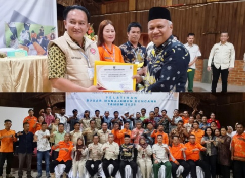 Pelatihan Dasar Manajemen Bencana di Tutup, Ini Harapan Staf Ahli Bupati Mentawai