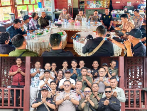 Perkuat Kemitraan, Plt Kapolres Mentawai Silahturahmi Dengan Insan Pers